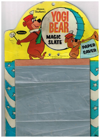Yogi bear magic slate-1963