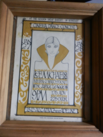 Framed promo for Lee Michaels,Melvin O'Watchpocket and the Justice League to perform at.