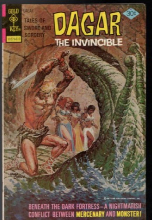 DAGAR THE INVINCIBLE #17 GOLD KEY COMICS 1976
