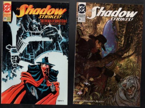 The Shadow Strikes #25,26,27 and 28 (a lot of 4)