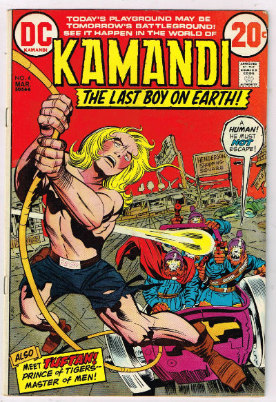 KAMANDI, THE LAST BOY ON EARTH #4 1973 VOLUME 1 DC