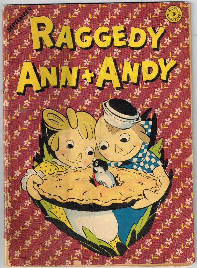 RAGGEDY ANN + ANDY #4 1946 VOLUME 1 DELL
