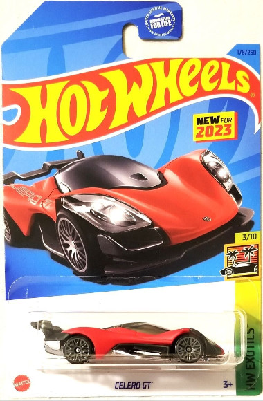 Hot Wheels - 2023 HW Exotics 3/10 Celero GT 178/250