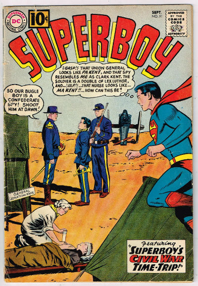 SUPERBOY #91 1961 VOLUME 1 DC