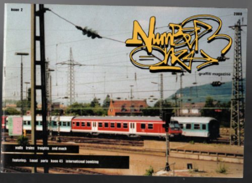 Number One Graffiti Magazine ISSUE NO.1 First Edition RARE Switzerland Graf Mag