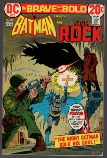 The Brave and the Bold #108:Batman and SGT.Rock