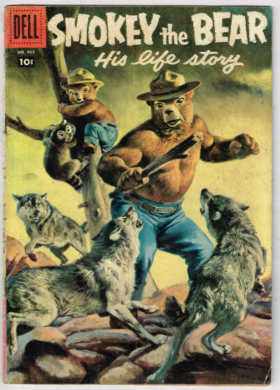 SMOKEY THE BEAR (FOUR-COLOR) #932 1958 VOLUME 1 DELL
