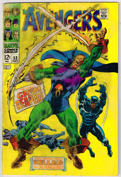 Avengers #52,May,1968