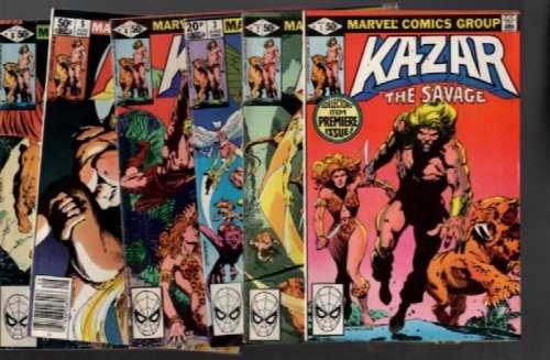 Kazar #1 through #11