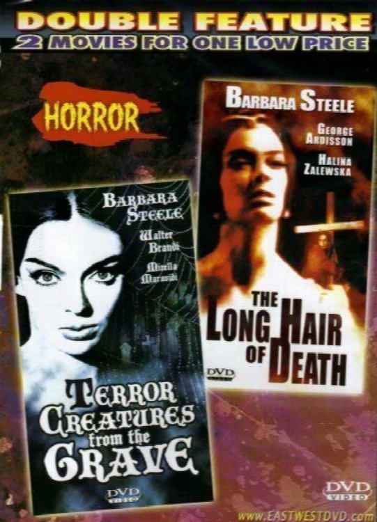 BARBARA STEELE DOUBLE FEATURE[ THE LONG HAIR OF DEATH+TERROR CREATURE