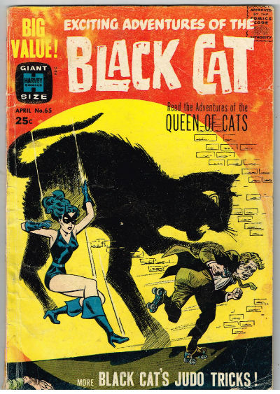 BLACK CAT MYSTERY #65 1963 VOLUME 1 HARVEY