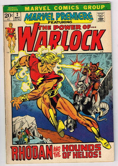 Marvel Premiere #2 - Power of Warlock! - 1972 (Grade 5.0) WH