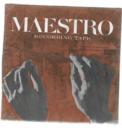 Maesto recording tape-Vintage