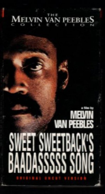 Sweet Sweetback's Baadasssss Song (1971) - UNRATED - MVP Collection (VHS, 1996)