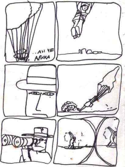 Lubchek comics in Adventure in the DESSERT!!!
