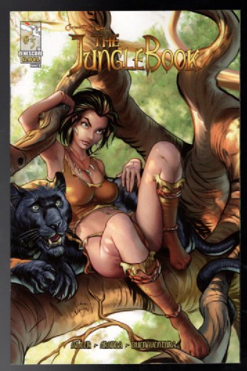 GRIMM FAIRY TALES JUNGLE BOOK 5 VARIANT IVAN NUNES NM 2013 VOL 1 ZENESCOPE GIRL