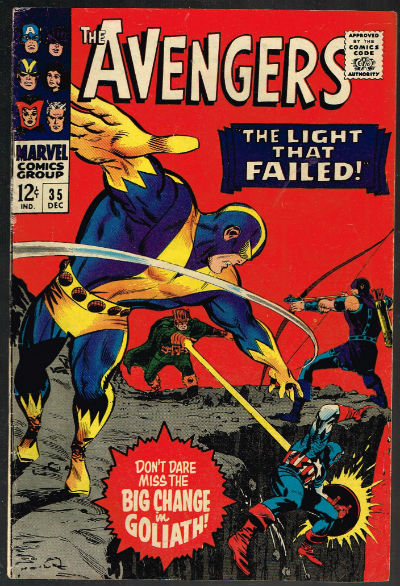 The Avengers #35,Dec.1966