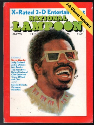 NATIONAL LAMPOON VINTAGE JULY 1975 SPECIAL 3-D ISSUE HUMOR MAGAZINE