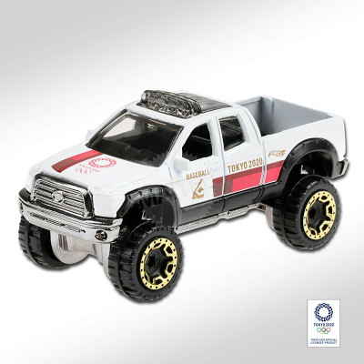 Hot Wheels '10 Toyota Tundra (White) Olympic Games Tokyo 2020 loose