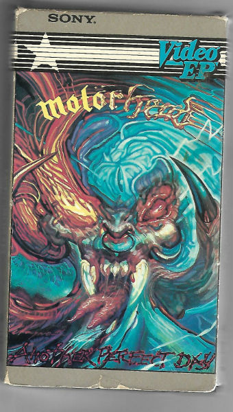 Motrhead Another Perfect Day VHS