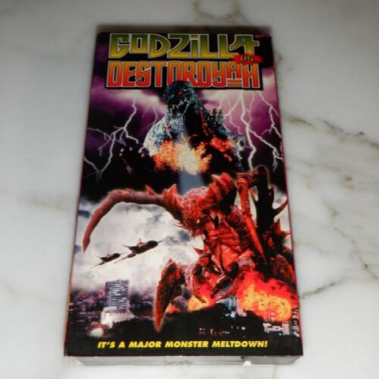 Godzilla Vs. Destroyah VHS Sci Fi Yoko Ishino Megumi Odaka Takuro Tatsumi