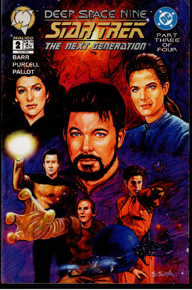 Star Trek Deep Space Nine The Next Generation #2 :1994 Malibu DC