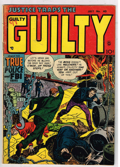 JUSTICE TRAPS THE GUILTY 1947-1958 VOLUME 1 HEADLINE