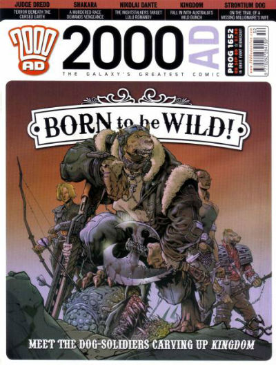 2000 A.D. progs:1652-1656 (5 issues) All have Judge Dredd.