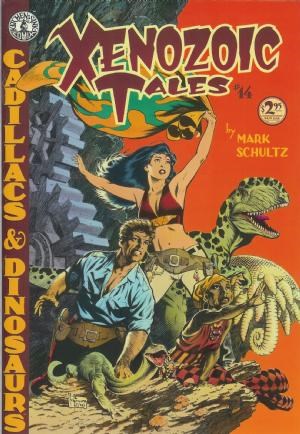 XENOZOIC TALES #14 1996-Oct. VOLUME 1 KITCHEN SINK