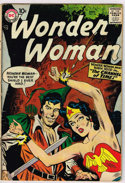 WONDER WOMAN #94 1957 VOLUME 1 DC