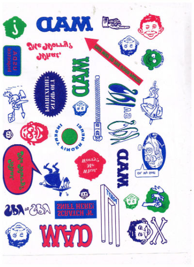 1 page of Mad tattooes