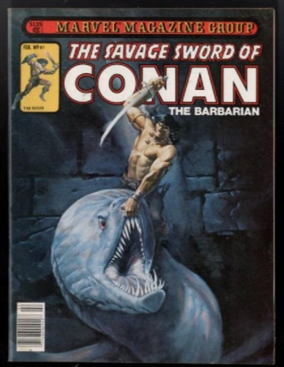 The Savage Sword of Conan: #61