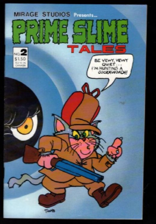 PRIME SLIME TALES #2 MIRAGE STUDIOS 1986 VF