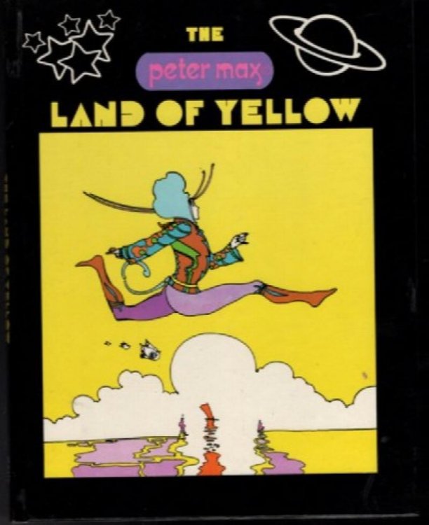 The Peter Max Land of Yellow