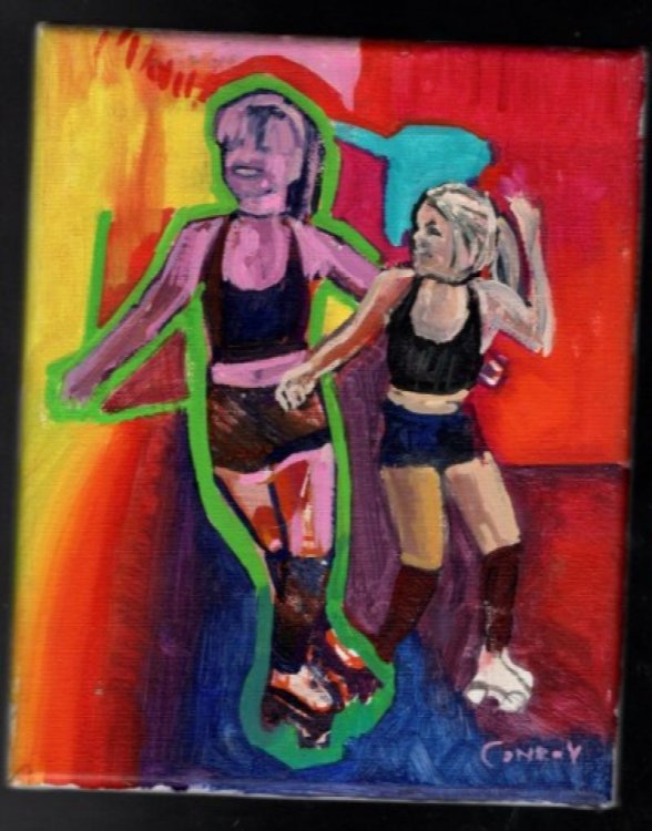 Roller Venice painting