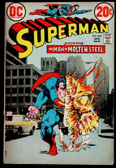 Superman 263 a Neal Adams cover like no other!
