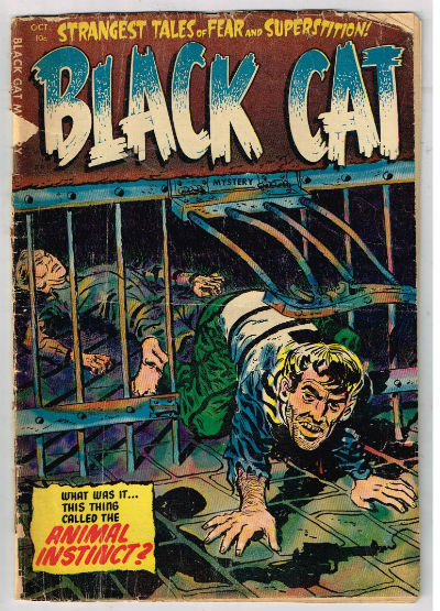BLACK CAT MYSTERY #52 1951-1963 VOLUME 1 HARVEY