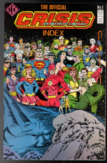 Official Crisis on Infinite Earths Index