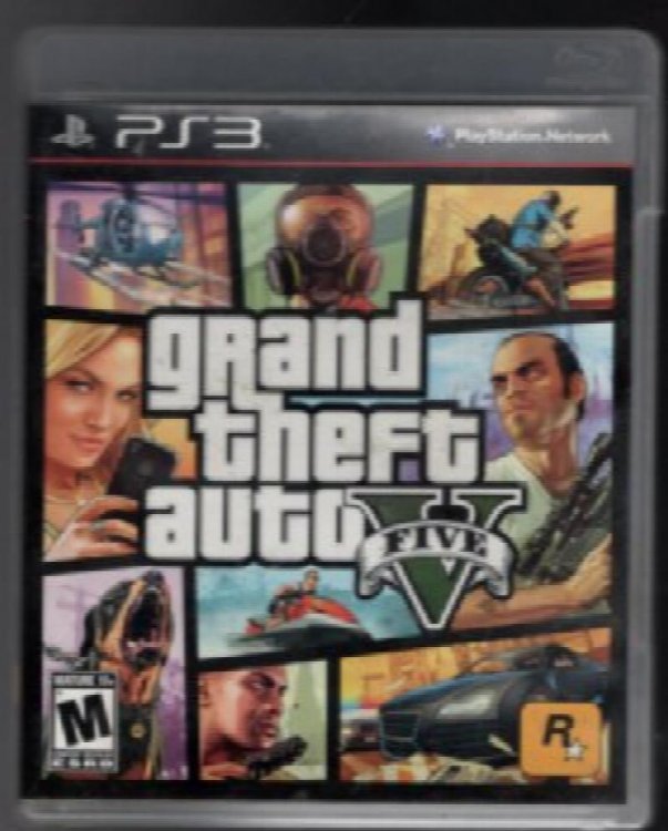 Grand Theft Auto Video box no disc, has map