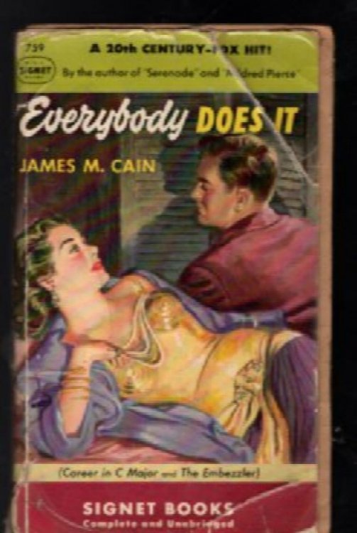 Everybody Does It (Career in C Major + The Embezzler) (Vintage Signet #759)