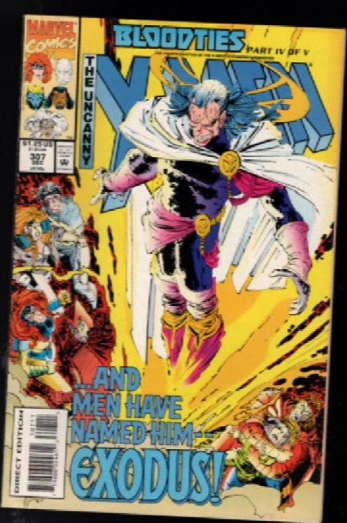 The Uncanny X-MEN 307 Pressman 1st Appearance of Exodus Marvel Comics