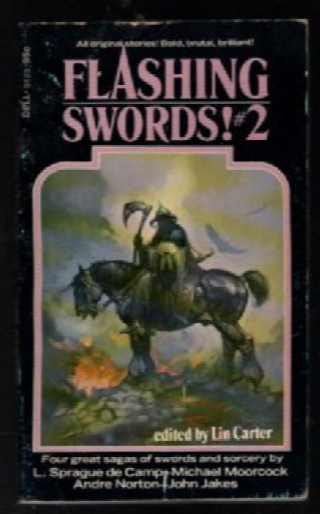 Flashing Swords #2 Paperback Jan. 1 1974<br/>by Lin carter (Author)