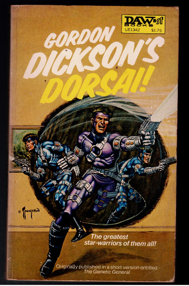 1976 Dickson, Gordon R.DORSAI! Childe Cycle military sf novel DAW PB #UE1342