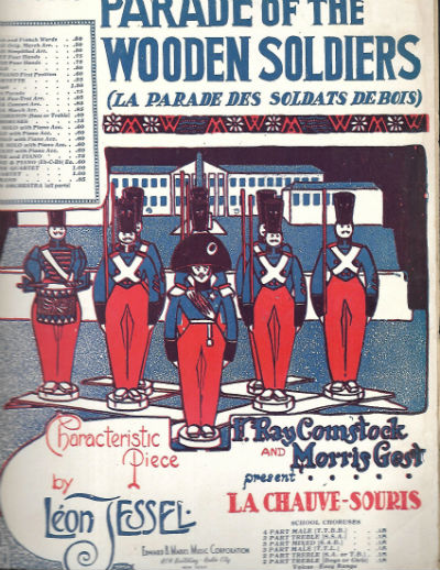 Parade Of The Wooden Soldiers by Leon Jessel for piano solo