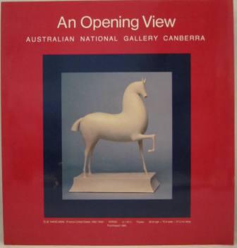 An Opening View: Australian National Gallery