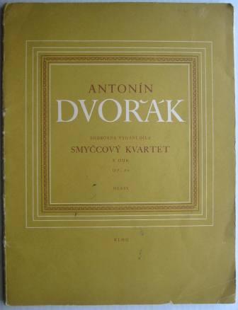 Antonin Dvorak: Smyccovy Kvartet - E Dur, Op. 80 (String Quartet in E major)