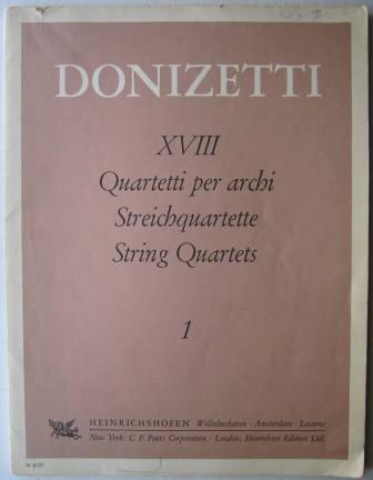 Gaetano Donizetti, String Quartet 1, E-flat major