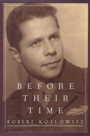Before Their Time - A Memoir
