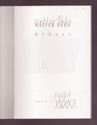Walter Dahn: Glaser