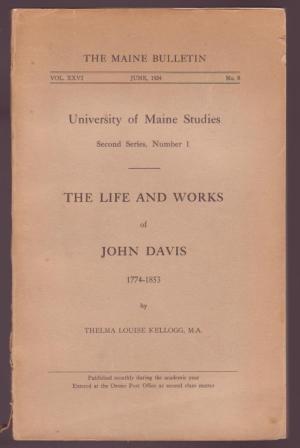 The Life and Works of John Davis, 1774-1853